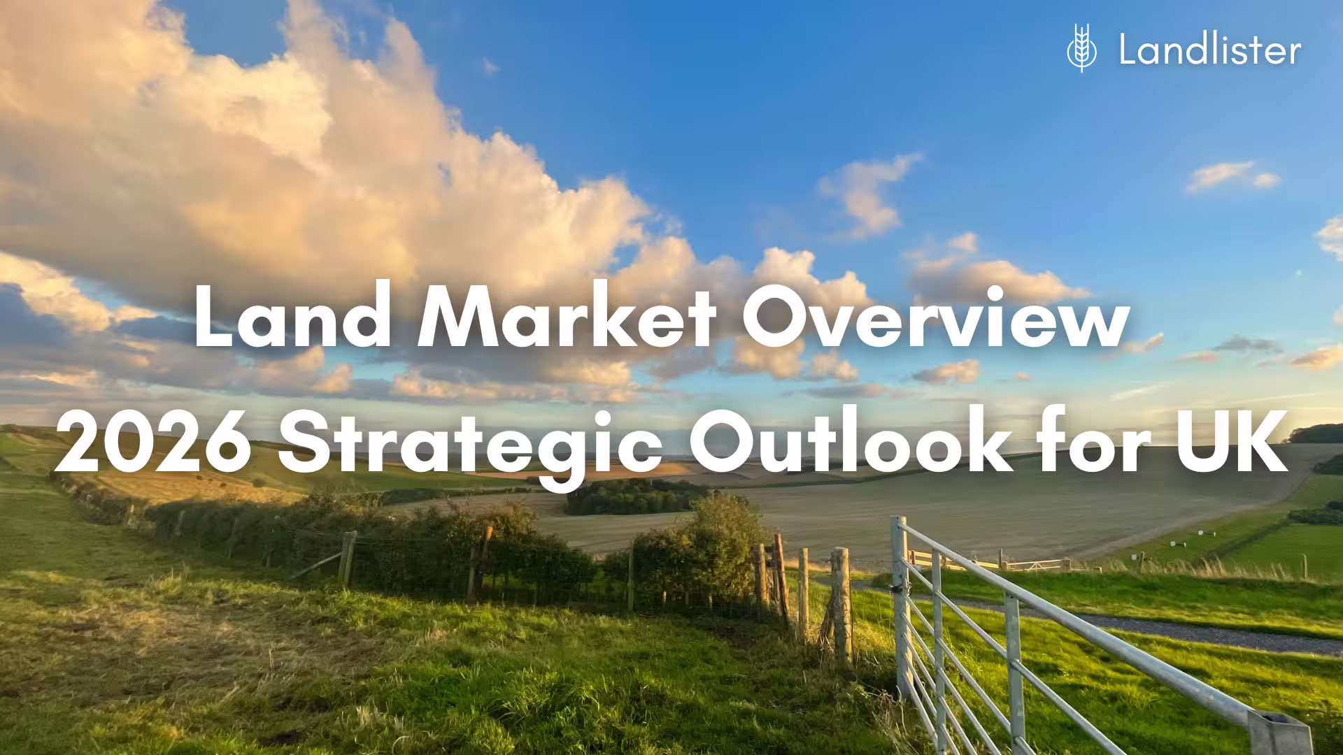 UK Land Market Overview 2026: Strategic Outlook
